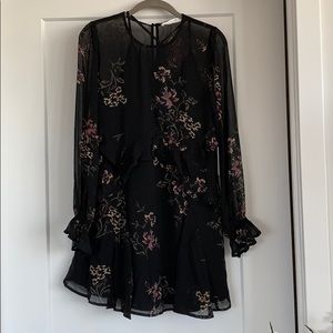 ASTR long sleeve dress